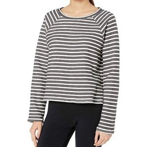 Beyond Yoga Live Out Loud Cropped Striped Top